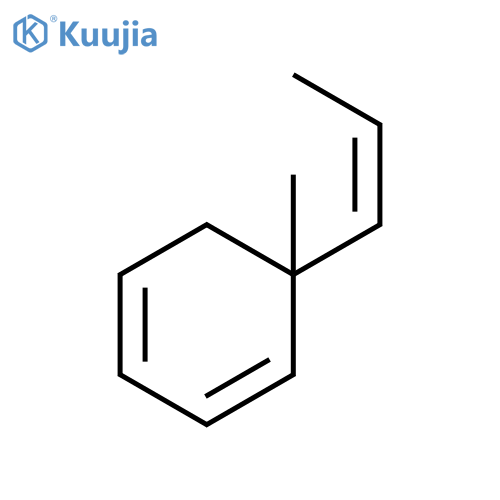 1,3-Cyclohexadiene, 5-methyl-5-(1Z)-1-propenyl- structure