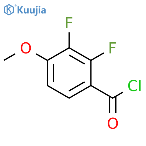 2,3-Difluoro-4-methoxybenzoyl chloride structure