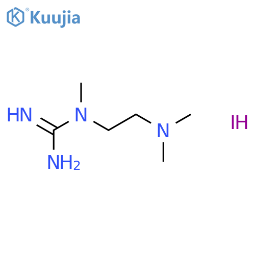 N-2-(Dimethylamino)ethyl-N-methylguanidine hydroiodide structure