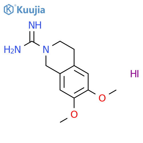 6,7-Dimethoxy-3,4-dihydroisoquinoline-2(1H)-carboximidamide structure