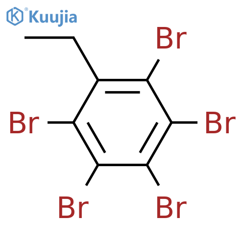 Pentabromoethylbenzene structure