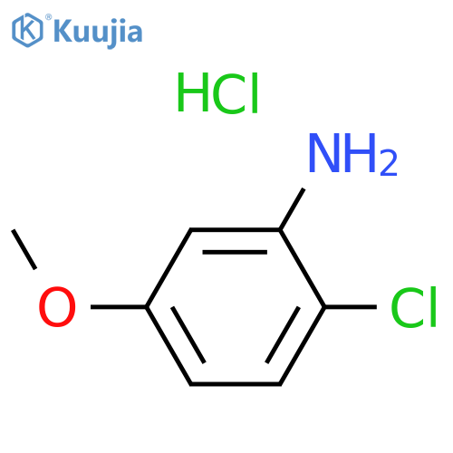 2-Chloro-5-methoxyaniline hydrochloride structure