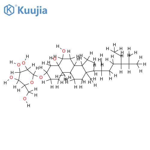 5alpha,6beta-dihydroxydaucosterol structure