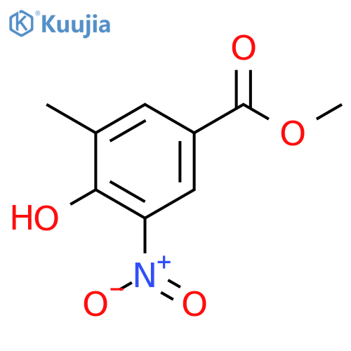 methyl 4-hydroxy-3-methyl-5-nitrobenzoate structure