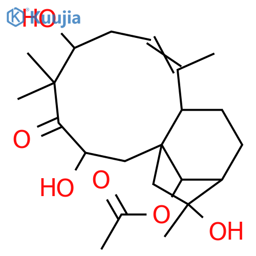 3,6,14,16-Tetrahydroxy-5,10-seco-1(10)-kauren-5-one; (ent-1(10)E,3α,6α,14α,16β)-form, 14-Ac structure