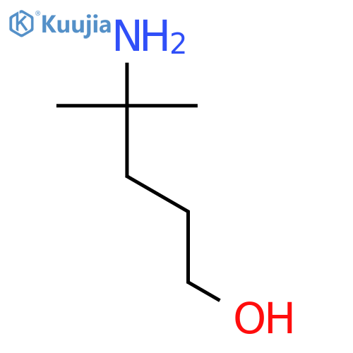 4-Amino-4-methylpentan-1-ol structure