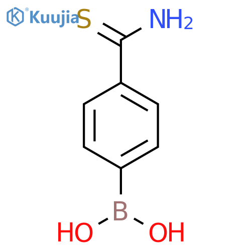 4-Boronophenylthiocarboxamide structure