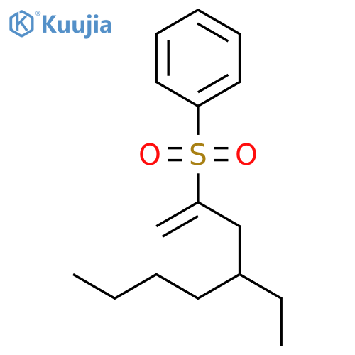 BENZENE, [(3-ETHYL-1-METHYLENEHEPTYL)SULFONYL]- structure