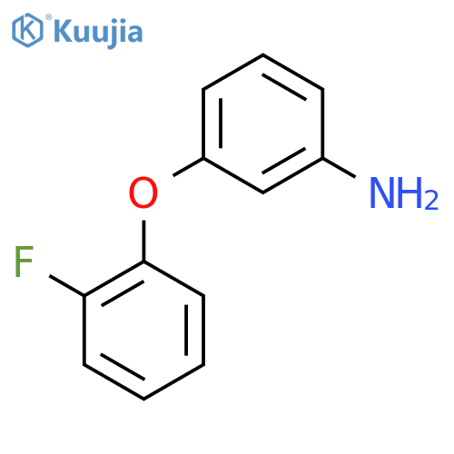 3-(2-Fluorophenoxy)aniline structure
