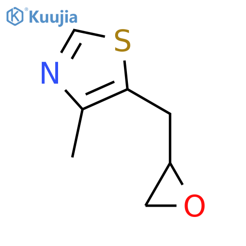 4-methyl-5-(oxiran-2-yl)methyl-1,3-thiazole structure