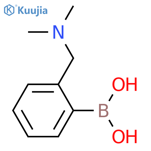 (2-((Dimethylamino)methyl)phenyl)boronic acid structure