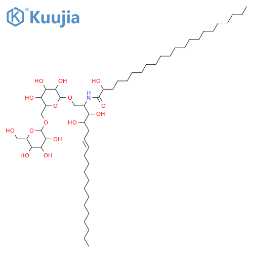 2-Amino-6-nonadecene-1,3,4-triol; (2S,3S,4R,6E)-form, N-(2R-Hydroxydocosanoyl), 1-O-[α-D-galactopyranosyl-(1→6)-β-D-glucopyranoside] structure