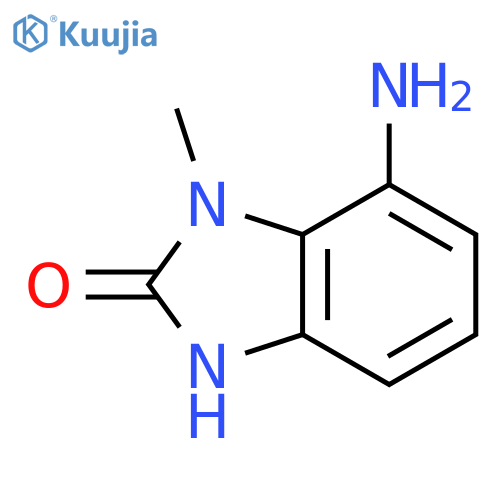 7-amino-1,3-dihydro-1-methyl-2H-Benzimidazol-2-one structure