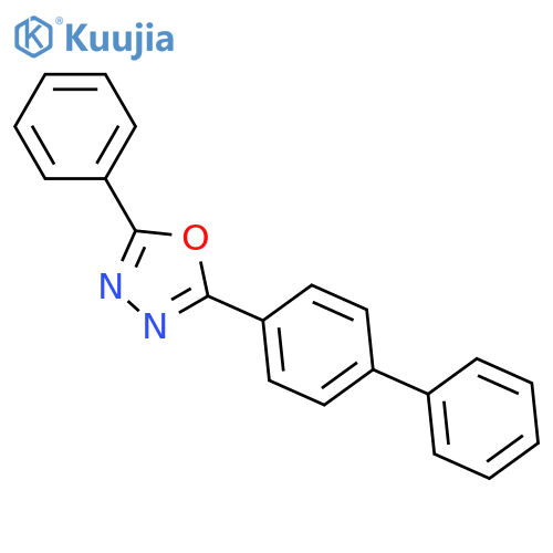 2-([1,1'-Biphenyl]-4-yl)-5-phenyl-1,3,4-oxadiazole structure