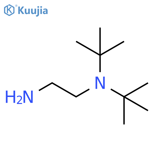 1,2-Ethanediamine, N1,N1-bis(1,1-dimethylethyl)- structure