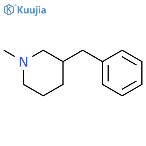 Piperidine,1-methyl-3-(phenylmethyl)- structure