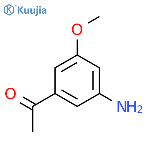 1-(3-Amino-5-methoxyphenyl)ethanone structure