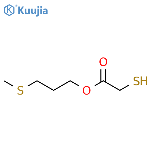 3-(Methylsulfanyl)propyl sulfanylacetate structure