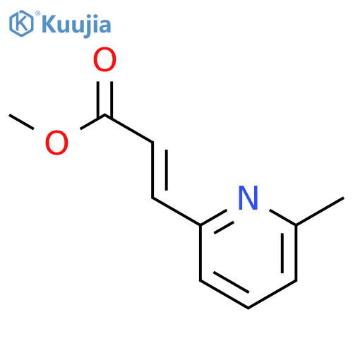 3-(6-Methyl-2-pyridinyl)-2-propenoic Acid Methyl Ester structure
