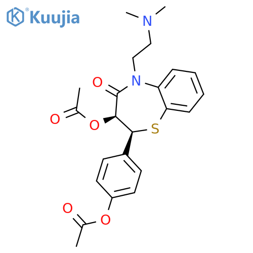 4’-O-Desmethyl 4’-O-Acetyl Diltiazem structure