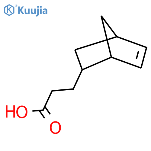 3-{bicyclo2.2.1hept-5-en-2-yl}propanoic acid structure