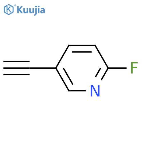 5-Ethynyl-2-fluoropyridine structure