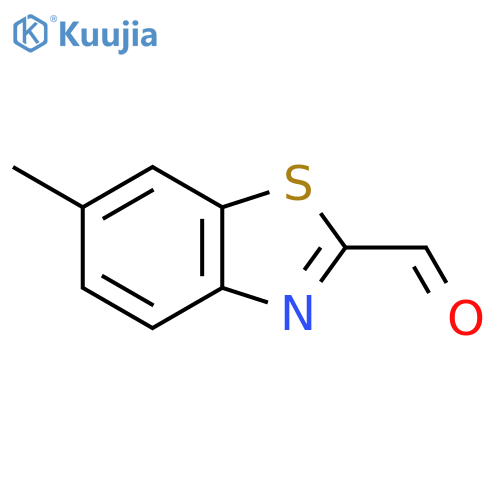 6-Methylbenzo[d]thiazole-2-carbaldehyde structure