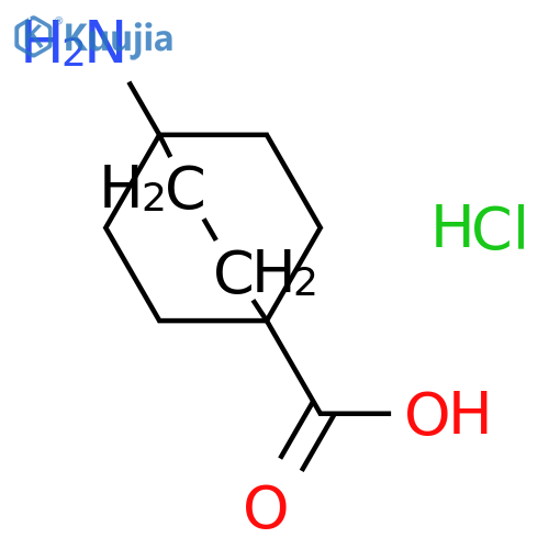 4-aminobicyclo[2.2.2]octane-1-carboxylic acid;hydrochloride structure
