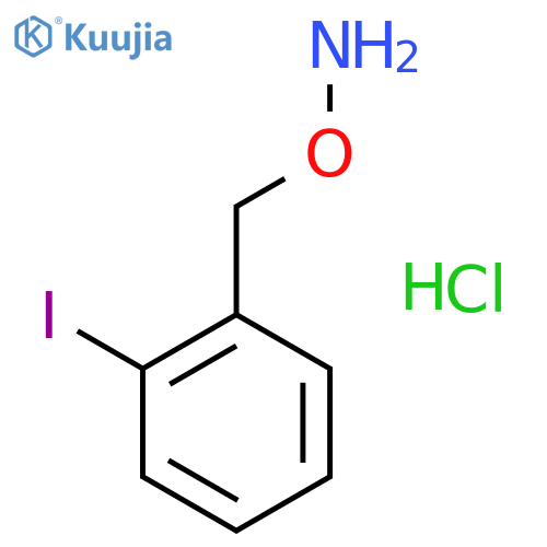 O-(2-Iodobenzyl)hydroxylamine hydrochloride structure
