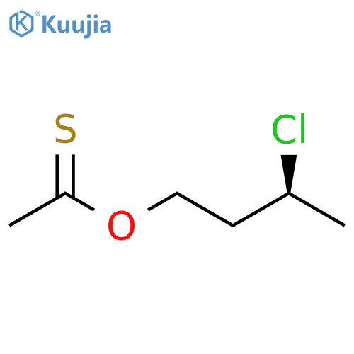 Ethanethioic acid, S-(3-chlorobutyl) ester structure