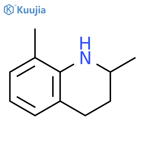 2,8-Dimethyl-1,2,3,4-tetrahydroquinoline structure