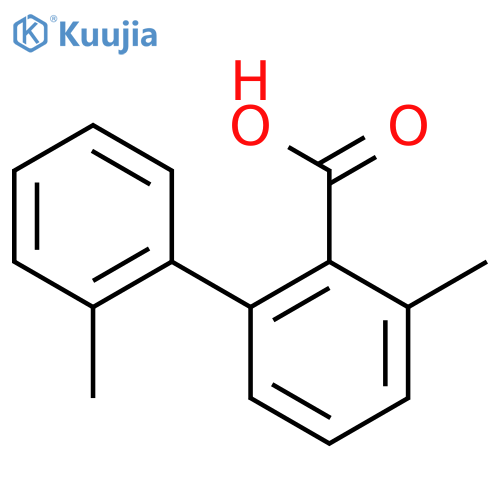 2-(2-Methylphenyl)-6-methylbenzoic acid structure