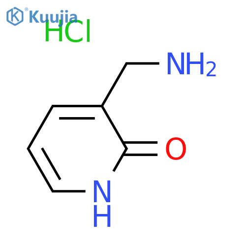 3-(aminomethyl)-1H-pyridin-2-one;hydrochloride structure