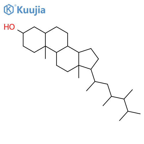 (23R,24R)-23,24-Dimethyl-5alpha-cholestan-3beta-ol structure