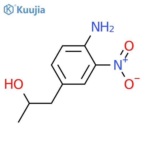1-(4-Amino-3-nitrophenyl)propan-2-ol structure