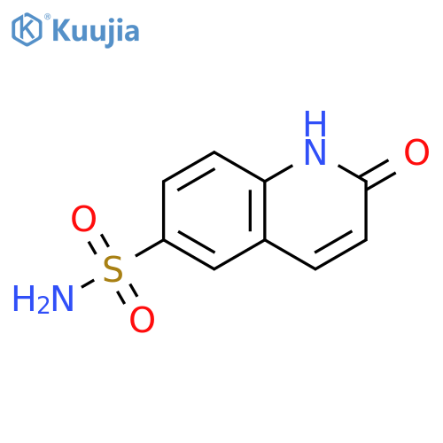 2-oxo-1,2-dihydroquinoline-6-sulfonamide structure