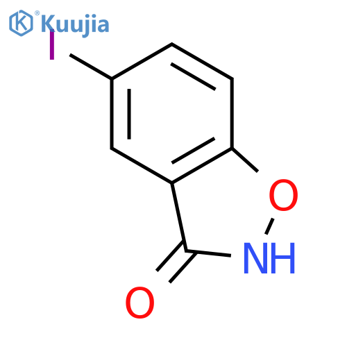 5-iodo-1,2-benzoxazol-3-ol structure