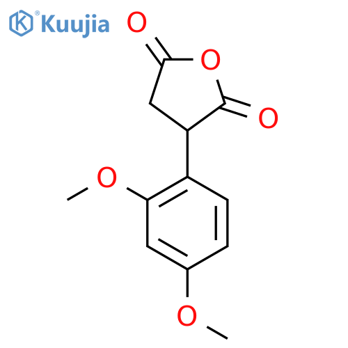 3-(2,4-dimethoxyphenyl)oxolane-2,5-dione structure