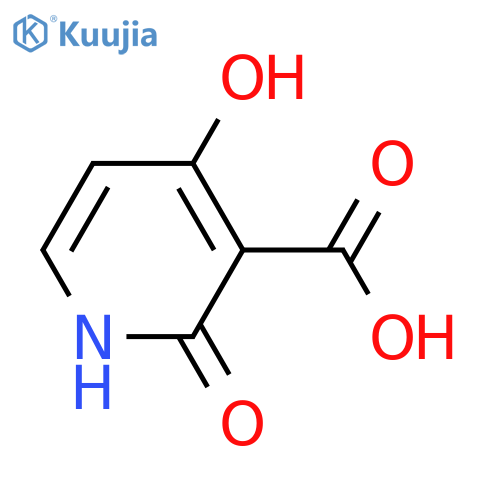 2,4-dihydroxypyridine-3-carboxylic acid structure