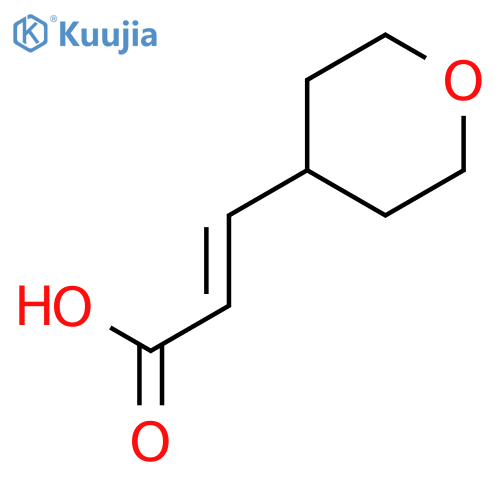 3-(oxan-4-yl)prop-2-enoic acid structure