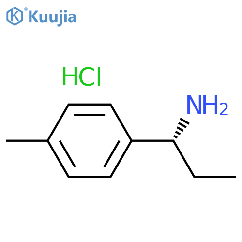 (R)-1-P-TOLYLPROPAN-1-AMINE HCL structure