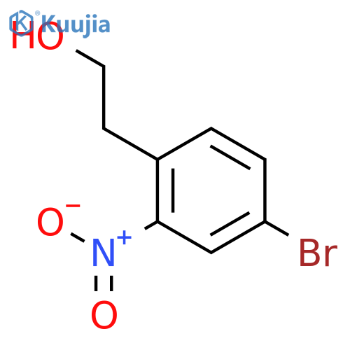 2-(4-bromo-2-nitrophenyl)ethan-1-ol structure