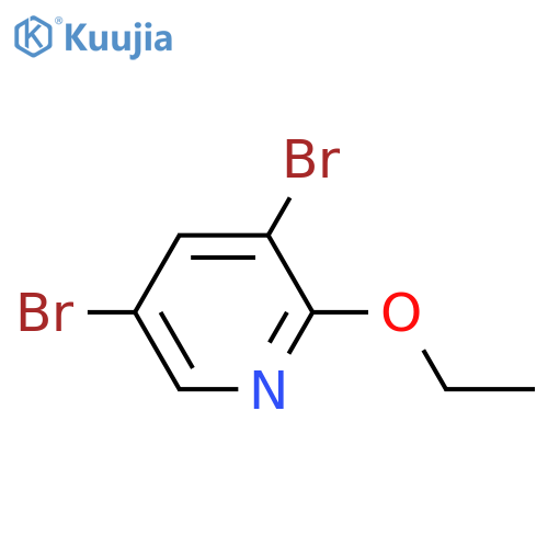 3,5-Dibromo-2-ethoxypyridine structure