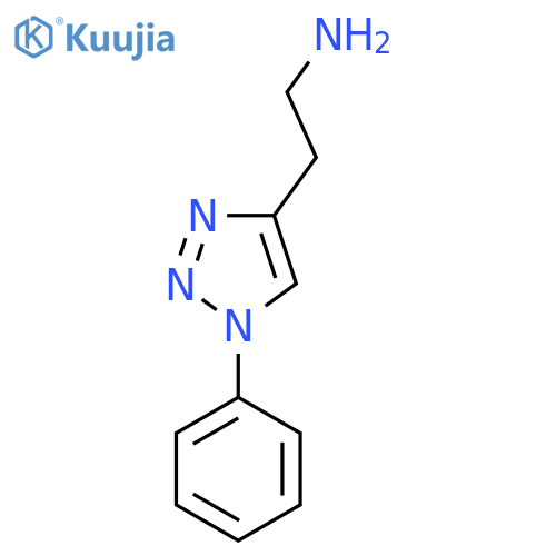 2-(1-Phenyl-1h-1,2,3-triazol-4-yl)ethan-1-amine structure