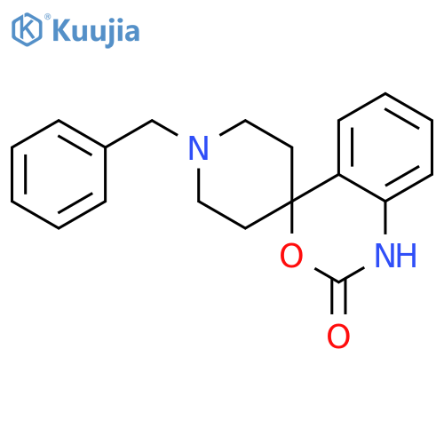 Spiro[4H-3,1-benzoxazine-4,4'-piperidin]-2(1H)-one, 1'-(phenylmethyl)- structure