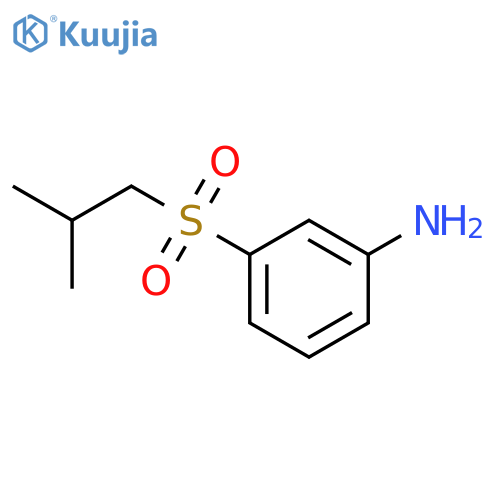3-(2-Methylpropane)sulfonylaniline structure