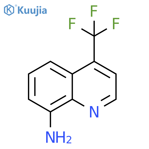 4-(trifluoromethyl)quinolin-8-amine structure