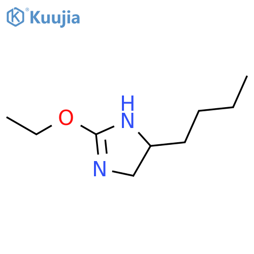 5-butyl-2-ethoxy-4,5-dihydro-1H-imidazole structure