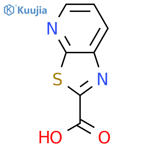 [1,3]thiazolo[5,4-b]pyridine-2-carboxylic acid structure