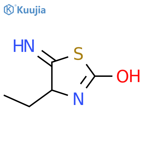 2-Thiazolidinone,4-ethyl-5-imino- structure